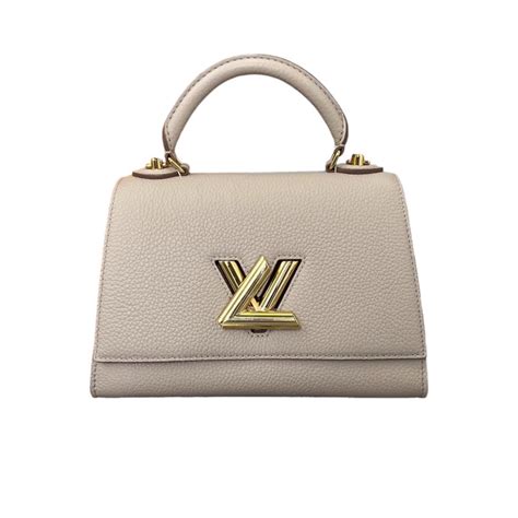 louis vuitton twist one handle mm greige taurillon|Twist One Handle BB High End Leathers .